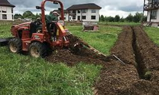 Копка траншей для водопровода в Оренбурге: цена за метр от 946 руб.