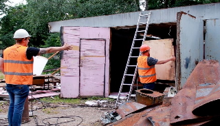 Демонтаж гаражей в Оренбурге, цена от 1787 руб. – услуги под ключ от 2Землекопа-Рнб