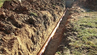 Копка траншей для водопровода в Оренбурге: цена за метр от 946 руб.